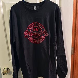 North Pole Brewing Co Black Long Sleeve Shirt